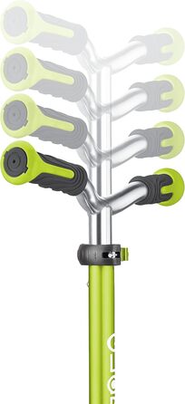 Дитячий самокат GLOBBER Elite Roller, 3-колісний, світлодіодні колеса, регульована висота, для дітей від 3 років, 120/80 мм, підшипники ABEC 5