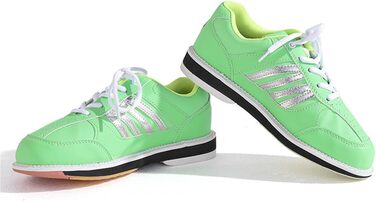 Жіночі боулінгові черевики VEACAM для початківців з ковзною підошвою, тренувальні, легкі, зелені (40 EU)