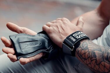 Versa Gripps Xtreme – найкращі тренувальні лямки з США, розмір XS, чорні (Onyx)