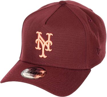 Кепка New Era MLB Бейсболка з логотипом команди New York Mets 9Forty A-Frame Snapback, універсальний розмір