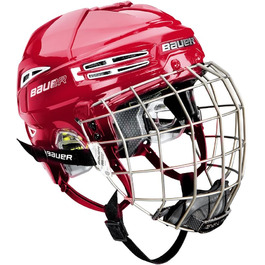 Хокейний шолом Bauer Re-akt 100 Combo L, червоний