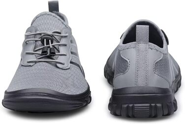 Чоловічі та жіночі аквашузи для плавання та відпочинку на пляжі. Швидковисихаючі, унісекс, розмір 45 EU, темно-сірий