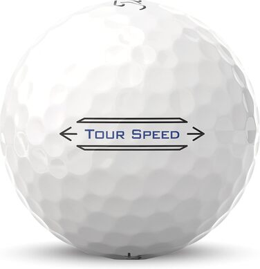 Гольф-м'яч Titleist Tour Speed, білий, універсальний розмір