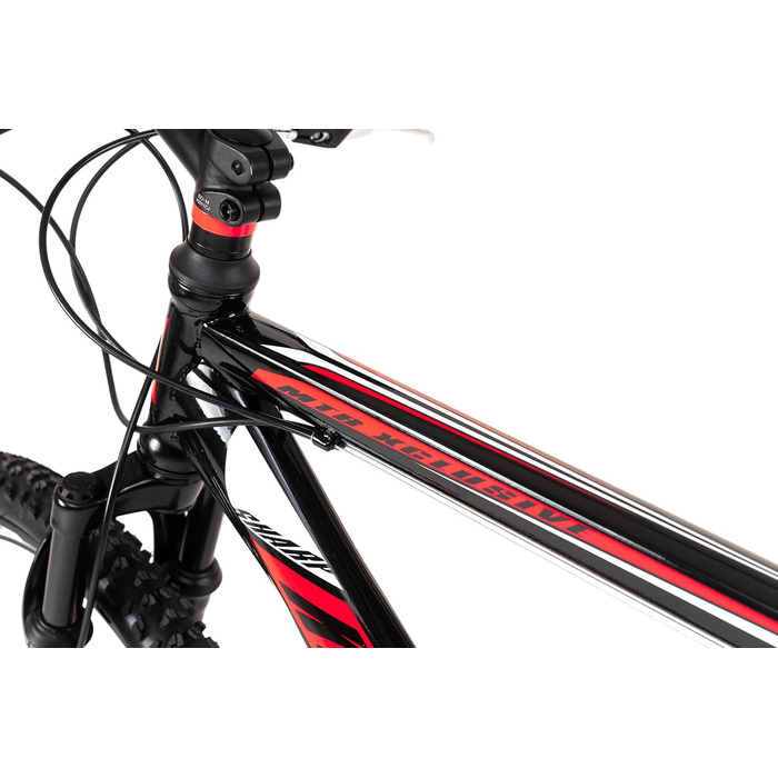 Гірський велосипед KS Cycling Hardtail 26'' Sharp, чорний-червоний