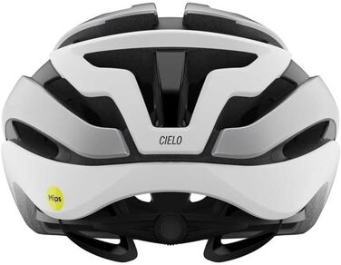 Велосипедний шолом Giro Cielo MIPS для дорослих, унісекс, матовий біло-сріблястий