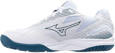 Волейбольні кросівки K-NOK Cyclone Speed Unisex White Blue Ribbon Mp Gold (45 EU, Grey)