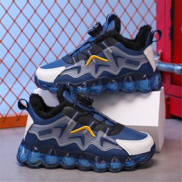 Дитячі зимові черевики Kinder для хлопчиків, неслизькі, трекінгові, теплі, зручні, для вулиці та залу, розмір 37 EU