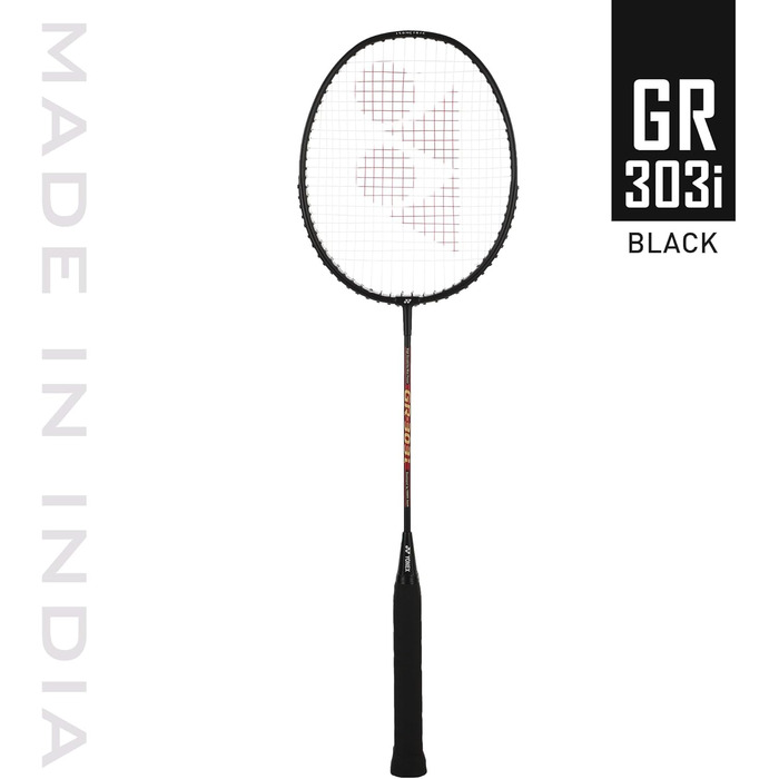 Бадмінтонна ракетка Yonex GR 303 алюмінієва з чохлом, темно-синя