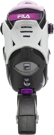 Роликові ковзани Fila X-one Girl - чорний/рожевий/магента, регульовані, розміри 35-38