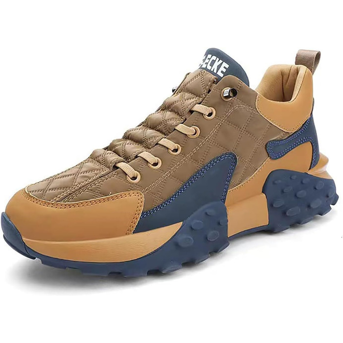 Чоловічі кросівки для активного відпочинку з повітряною подушкою, еластичною стрічкою, дихаючим матеріалом. Підходять для бігу, легкоатлетики, спорту, тенісу та баскетболу. Розмір 39 EU, колір хакі