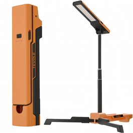 LED прожектор на штативі, 1500LM, 3 кольори світла (3000K/4500K/6000K), IP54, для відпочинку, DIY та майстерні