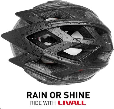 Розумний велосипедний шолом Livall BH60SE PLUS Bluetooth з бездротовим пультом, чорний