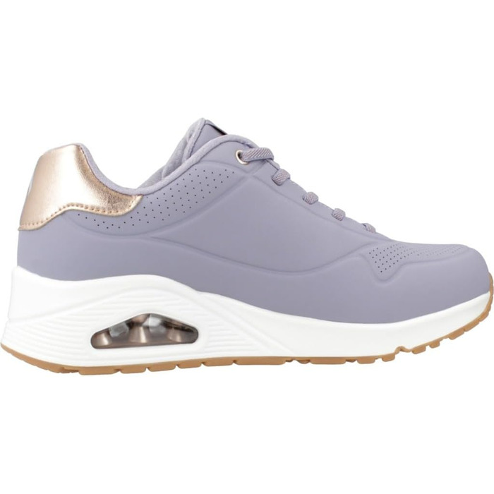 Кросівки жіночі Skechers UNO Shimmer Away фіолетові, 42 EU - оригінальні кежуал снікери