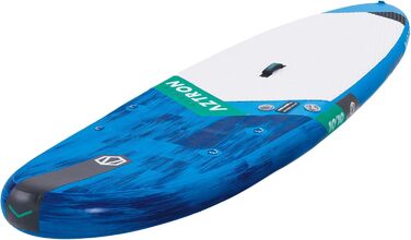 SUP-дошка AZTRON Mercury 330x80x15 см, надувна, з алюмінієвим веслом, плавцем і сумкою, для дорослих, унісекс