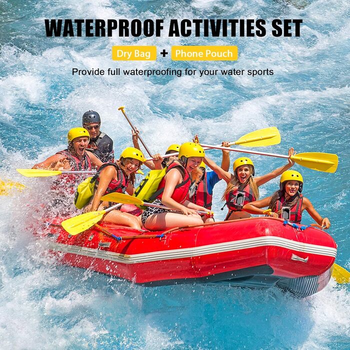 Водонепроникний мішок Dry Bag Mateprox 10L - міцний, надійний, для плавання, кемпінгу