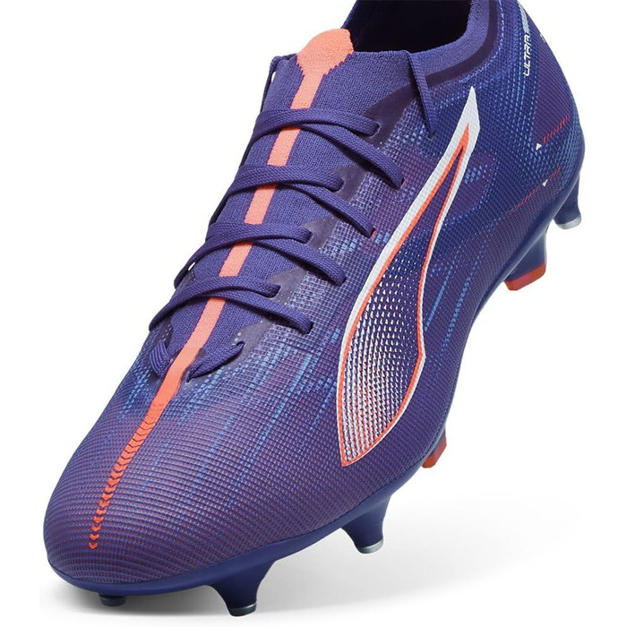 Кросівки футбольні PUMA Ultra 5 Match Mxsg, 40 EU, Lapis Lazuli/Puma White/Sunset Glow