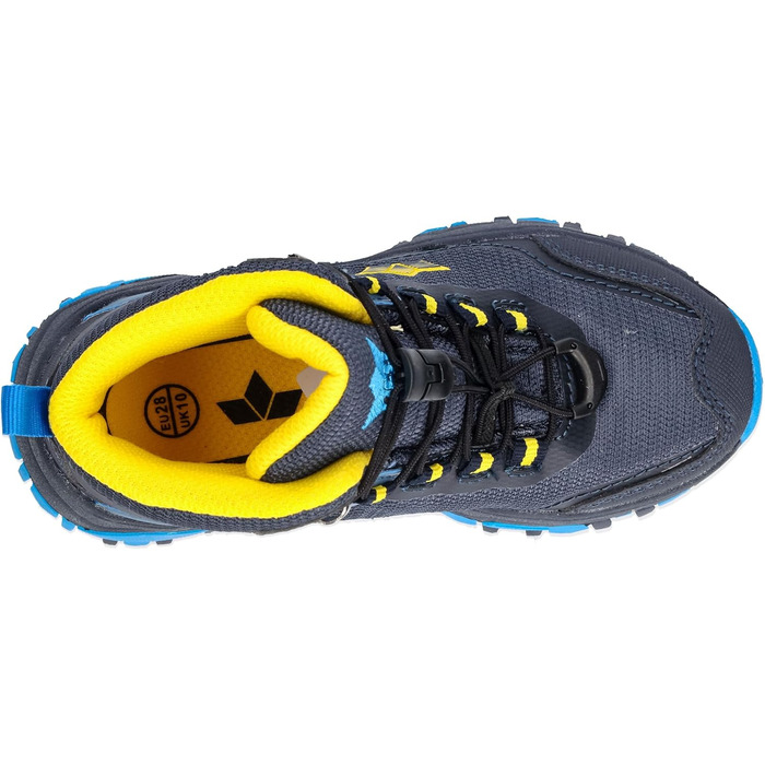 Трекінгові черевики для хлопчика Lico Kelsey, 32 EU, темно-синій, сірий, жовтий