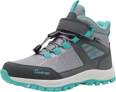 Туфлі для піших прогулянок Kastinger Karlspitz Mid Ev KTX - унісекс, 29 EU, сірий сталь, океанський блакитний