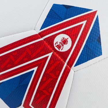 М'яч футбольний Mitre Training FA Cup - тренувальний, міцний, білий/синій/червоний