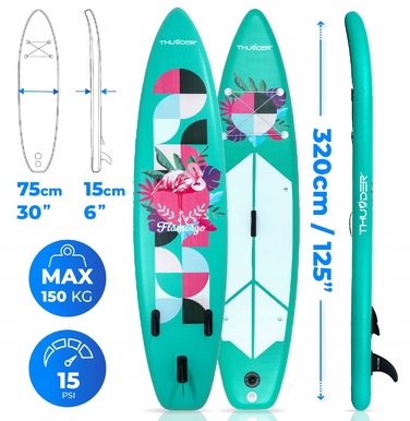 SUP-дошка Thunder FLAMI, 320 см