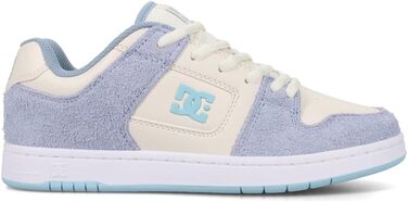 DC Shoes Manteca 4: жіночі шкіряні кросівки (37.5 EU, блакитно-білі)