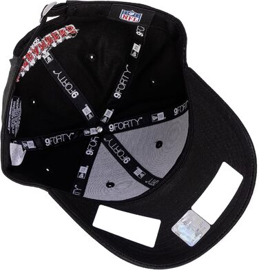 Кепка New Era 9Forty NFL Tampa Bay Buccaneers чорна, універсальний розмір