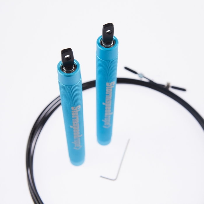 Тренувальна скакалка STORM SPEED ROPE SV2, зелена + чохол