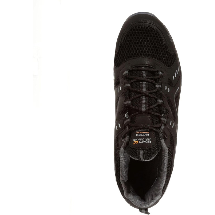 Чоловічі трекінгові черевики Regatta Vendeavour, водонепроникні, чорний граніт, 42 EU