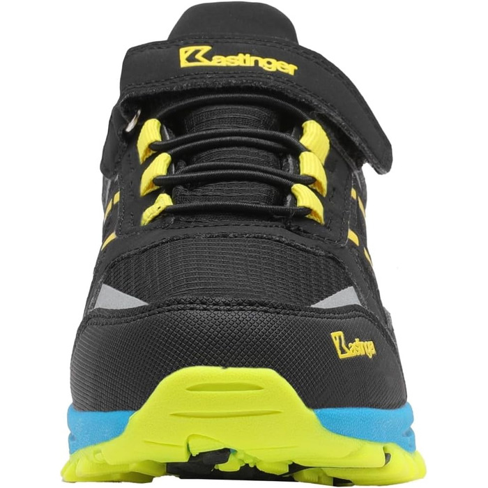 Черевики туристичні Kastinger Grabner Low Ev Ktx для хлопчиків (33 EU, чорний/неоновий жовтий)