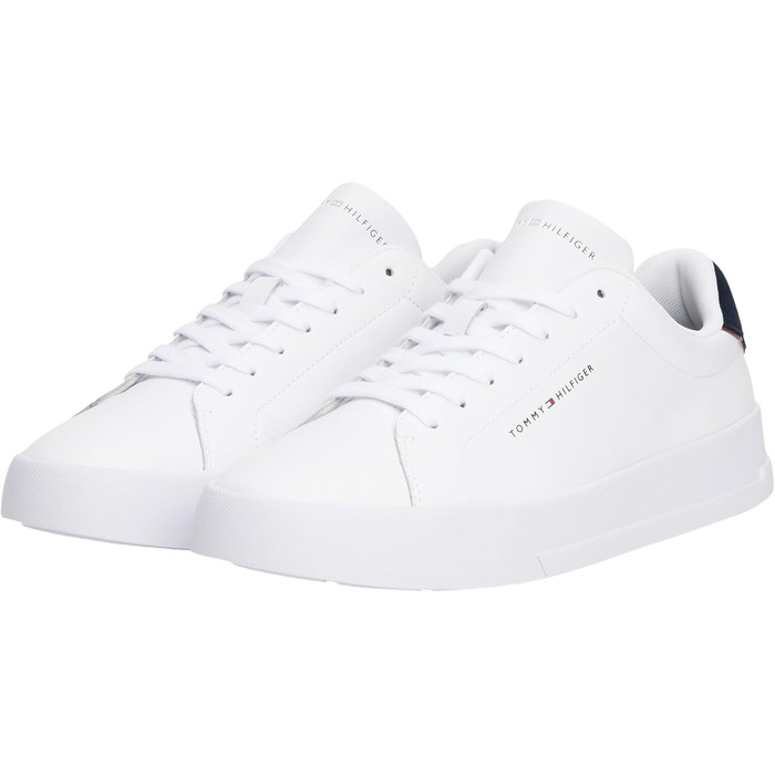 Чоловічі шкіряні кросівки Tommy Hilfiger FM0FM05367, 42 EU, білий колір