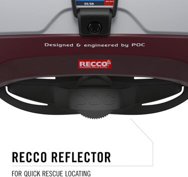 Велосипедний шолом POC Tectal Race MIPS для трейлу, ендуро та all-mountain, з аримідним захистом, легким регулюванням розміру, системою MIPS, колір червоний/білий, розмір S (51-54 см), модель 2021