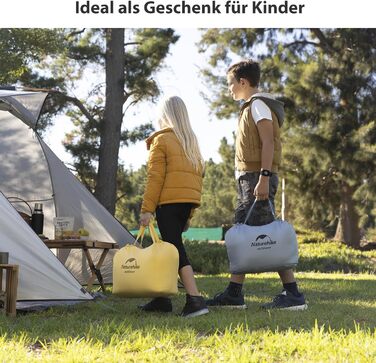 Дитячий спальний мішок Naturehike C300-Gelb для кемпінгу, подорожей, весни, літа, осені - бавовняний, легкий, теплий