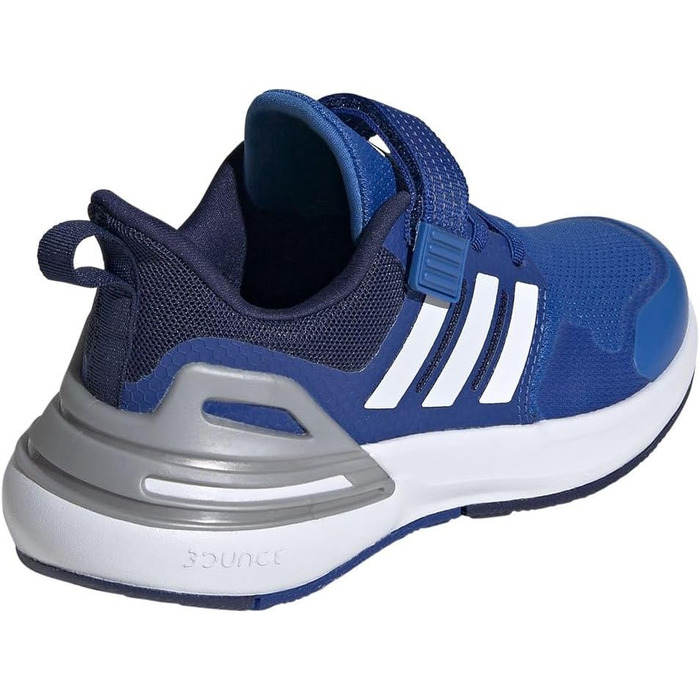 Дитячі кросівки Adidas Rapidasport Bounce з еластичними шнурками та ремінцями, 28 1/2 EU, кольори: Royal Blue, Cloud White, Team Royal Blue