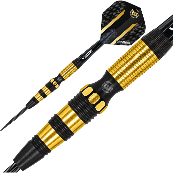 WINMAU Simon Whitlock Dynamic Special Edition 23 г професійні вольфрамові дартси з оперенням і стрижнями
