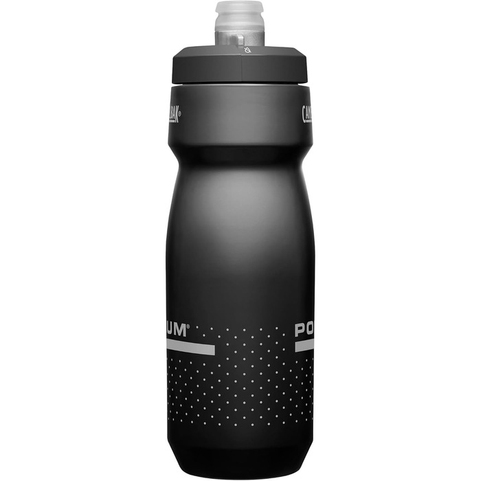 Фляга для велосипеда Camelbak Podium 710 мл, чорна – самозакривний ковпачок, не протікає, BPA/BPS/BPF-free, легко миється