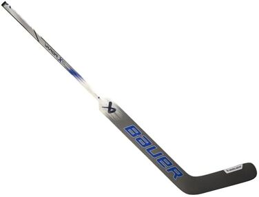 Воротарська ключка Bauer Vapor X5 Pro композитна, ліва, 27'', сріблясто-чорна, загин P31, для дорослих