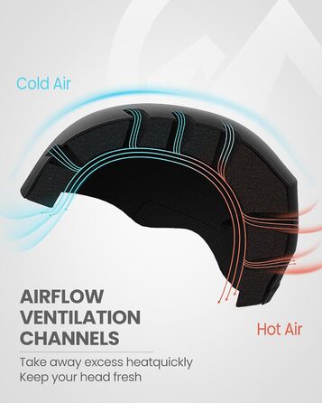Шолом OutdoorMaster Kelvin для гірськолижного спорту та сноубордингу (унісекс), чорний, M