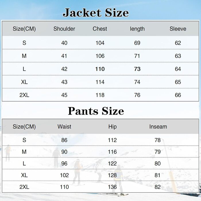 Комплект гірськолижний жіночий HOTIAN 2 в 1: куртка та штани, водонепроникний, вітронепроникний, для сноуборду та гірськолижного спорту, M, 2020+