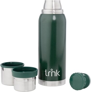 Термос trnk Outdoor Arktis 2, нержавійка, 1200 мл, BPA-free, 32 год тепла, кришка з 2 чашками, можна мити в посудомийці