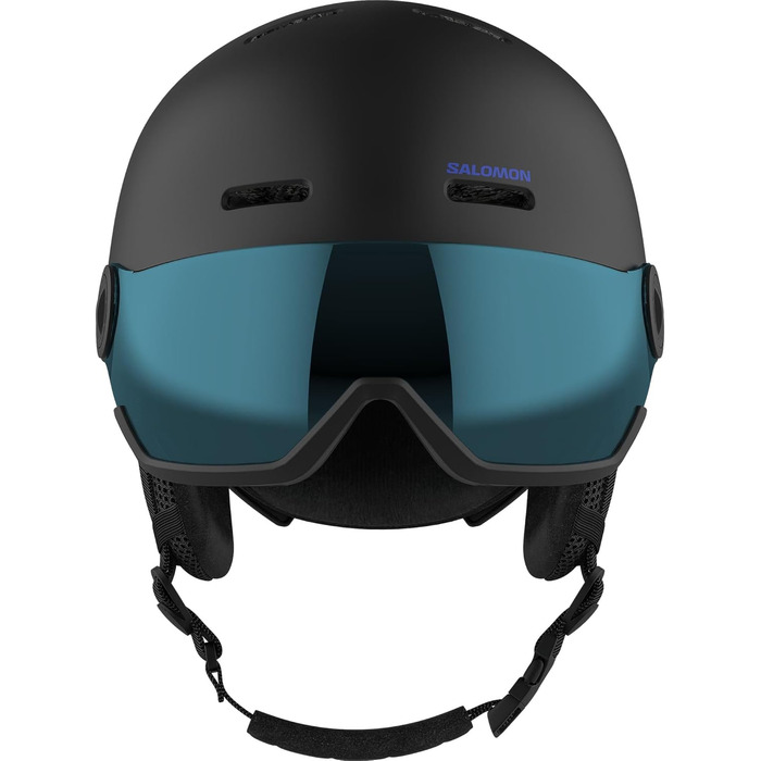Дитячий лижний шолом Salomon Orka Visor для сноуборду, інтегрований візор, легкий, комфортний, регульований розмір