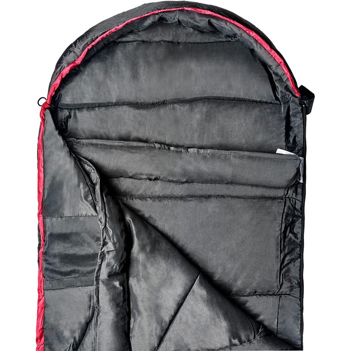 Дитячий спальний мішок Black Crevice Pink 165см - водонепроникний, дихаючий, для кемпінгу з чохлом