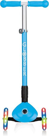 Дитячий триколісний самокат Globber Primo FOLDABLE LIGHTS, складаний, з підсвіткою, для дітей 3-6 років
