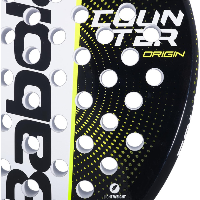 Ракетка для падел-тенісу Babolat Counter Origin, жовта, ультралегка, для початківців