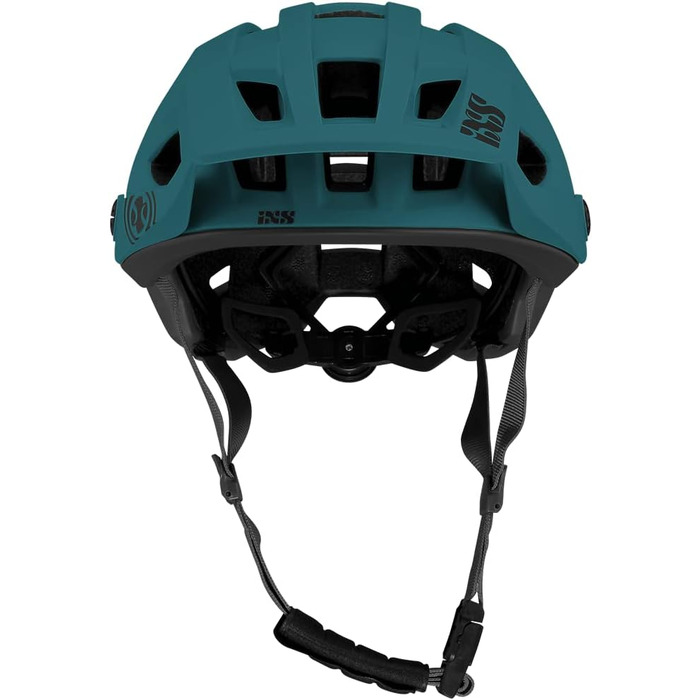 Велошолом IXS Trigger AM Petrol SM (54-58 см), для гірського велосипеда, захисний, вентиляція, синьо-зелений