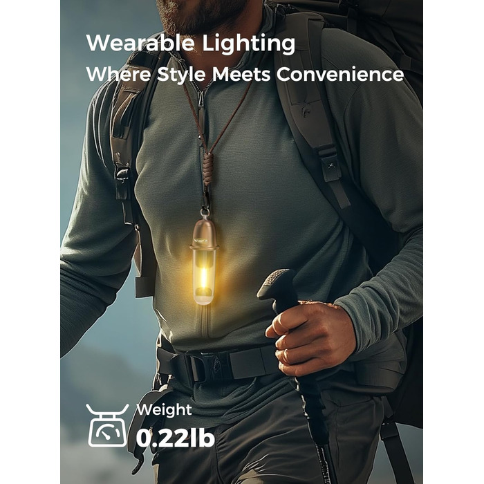 Ліхтар кемпінговий акумуляторний акумуляторний LED Shark з USB, IPX4, 5 кольорів, портативний, для відпочинку, походів, риболовлі, з брелоком