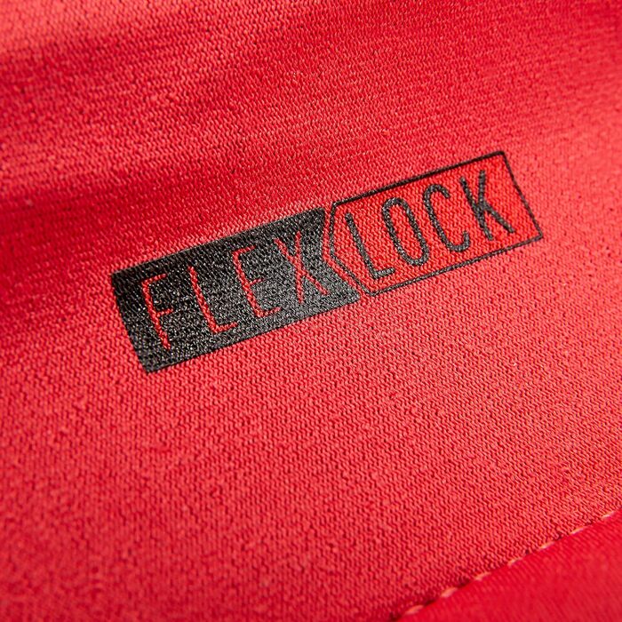 Тренувальні обважнювачі Reebok Flexlock для зап'ясть і щиколоток, чорні-червоні, нейлон, поліуретан, на липучці