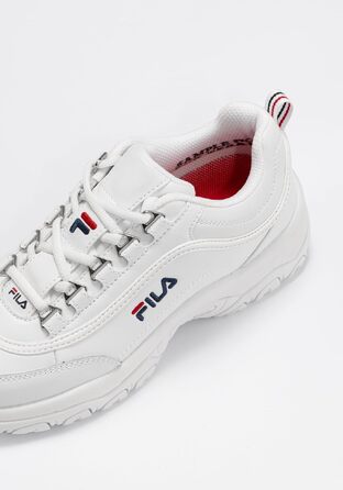 Жіночі кросівки FILA Strada у стилі chunky — білі масивні кеди