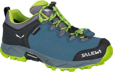 Дитячі трекінгові черевики Salewa Jr Mountain Trainer Waterproof (36 EU, Dark Denim Cactus)