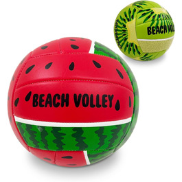 М'яч для волейболу Mondo Toys, розмір 5, PVC, Soft Touch, для пляжного волейболу (Фрукти)