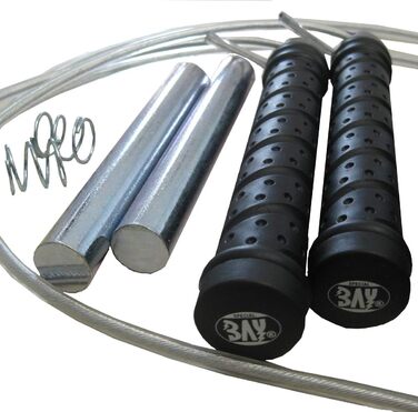 Скакалка Bay Grip All Profi-Springseil з додатковими вагами, для швидких тренувань